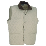 36008 Colete ao xadrez em microfibra