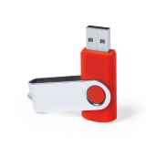 1386 - Memria USB de 8GB com mecanismo giratrio