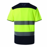 31400 - T-shirt bicolor de alta visibilidade