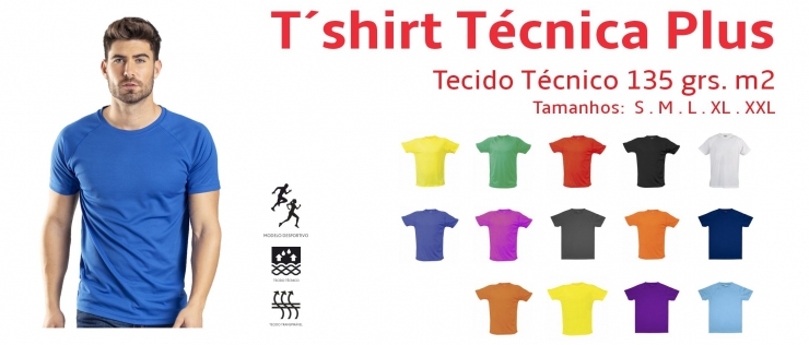 4184  TSHIRT ADULTO TECNIC PLUS