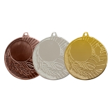 70695 - Medalha de metal redonda de 50 mm