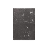 96211 - Agenda A5 com capa rgida em papel pedra