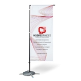 5425 - Bandeira Fly banner Retangular Pack Completo