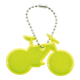 1057 - PORTA-CHAVES BICICLETA EM PVC FLUORESCENTE