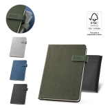 96201 - Agenda A5 em PET reciclado