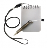 7146 - Caderno espiral pequeno com lanyard e esferogrfica