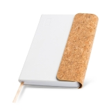 470259 - Agenda diria A5 capa em PU com aba em cortia