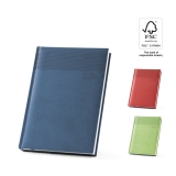 96193 - Agenda A5 em PU com marcador em fita
