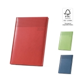 96194 - Agenda B5 em PU com marcador em fita 