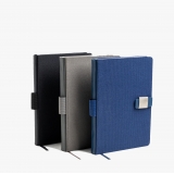 470249 - Agenda diria A5 Munich com capa em RPET 