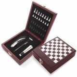 1376 Set para Vinho com Xadrez