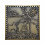 MDLQ60 Medalha de Bronze Quadrada