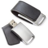17420 - Memria USB 16 GB  em Metal e Polipele