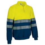 80250 - Sweatshirt bicolor de Alta Visibilidade 