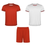 10452 - Conjunto desportivo com 2 camisolas e 1 calção.