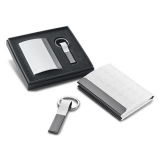 93312 - Conjunto porta-cartes e porta-chaves.