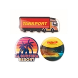 70003 -  Pin em ao inoxidvel personalizao doming full color