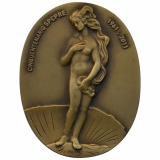 MDLO80 Medalha de Bronze Oval