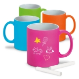 93886 - Caneca em cermica com acabamento neon mate